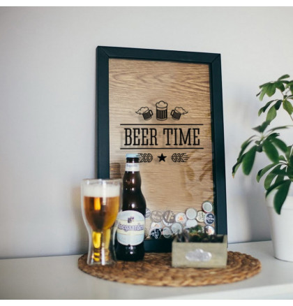 Рамка для пивных крышек "Beer time", фото 2, цена 750 грн